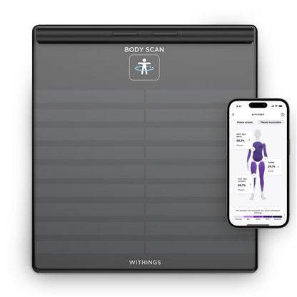Body Scan Station Connectée de Santé Black