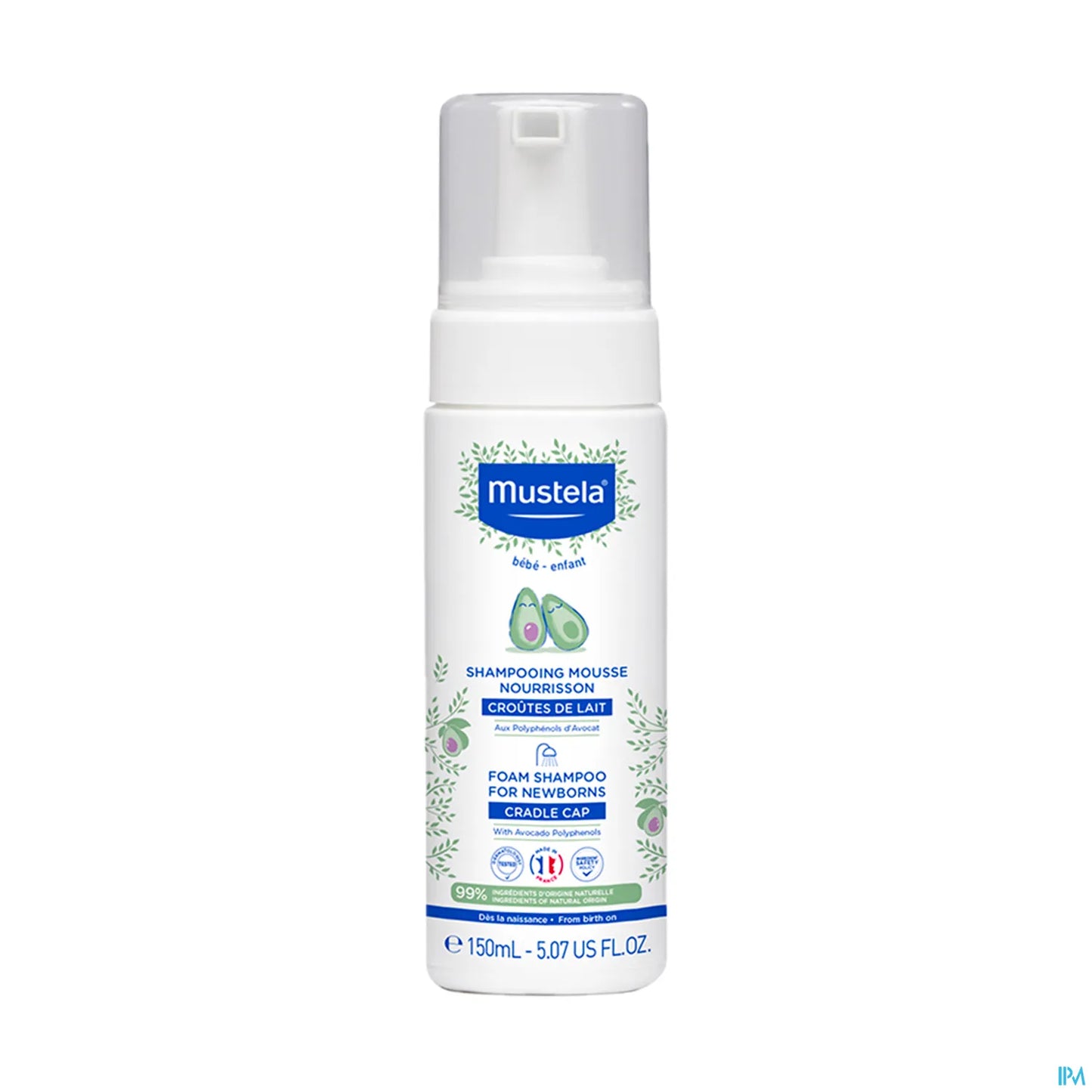 Shampooing Mousse Nourrisson Croûtes de Lait 150ml