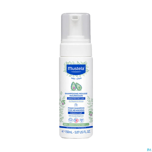 Shampoo schiumogeno per neonati per crosta lattea 150 ml