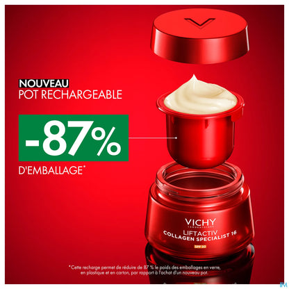 Vichy Liftactiv Collagen Specialist 16 Crème SPF 50 50 mL