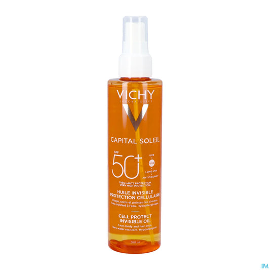 Capital Soleil Cell Protect Olio Invisibile SPF50+ 200ml