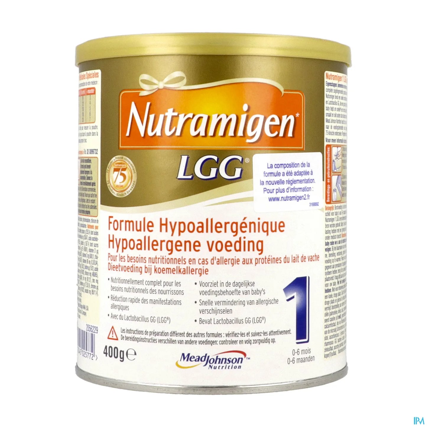 Lait 1er Âge Hydrolysat LGG 0-6 Mois 400 g