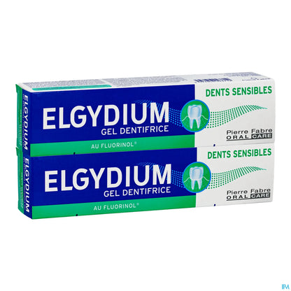 Elgydium Dents Sensibles Sensiprotect 2 x 75 mL