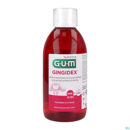 GUM Gingidex Bain de Bouche 0,12 % 300 mL