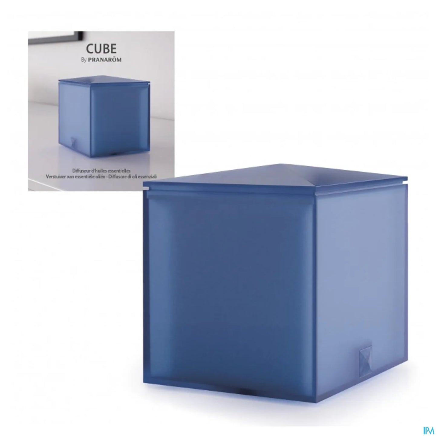 Diffusore a cubo blu