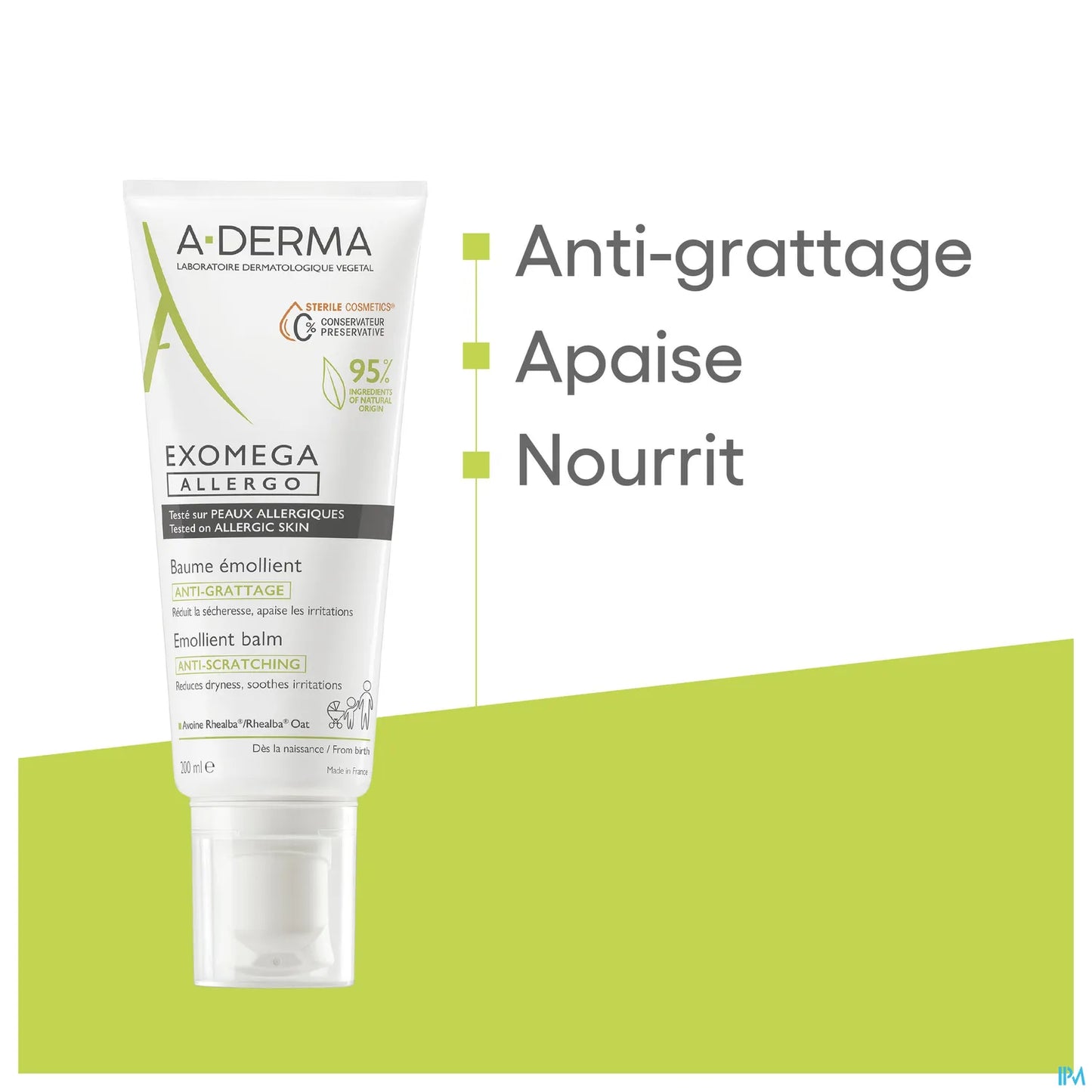 Exomega Allergo Anti-Itch Emollient Balm 200ml