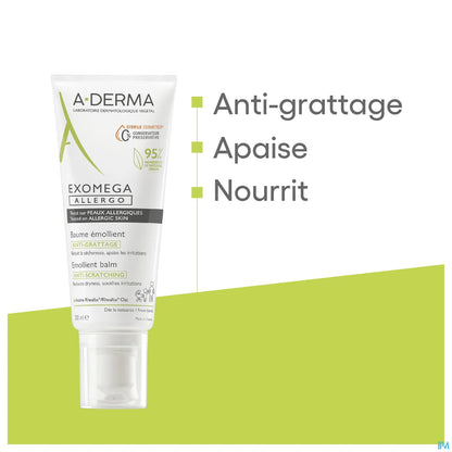 Exomega Allergo Anti-Itch Emollient Balm 200ml