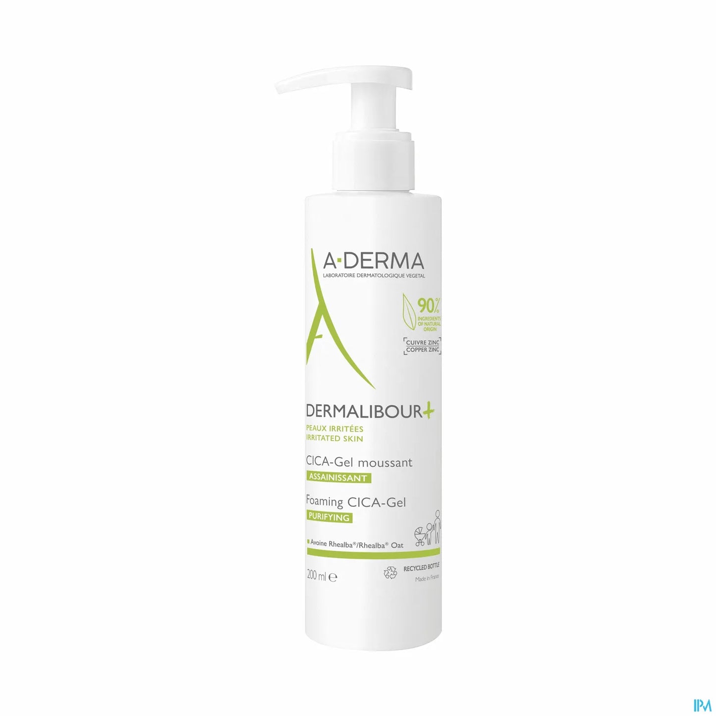 Dermalibour+ CICA Gel Moussant Assainissant 200ml