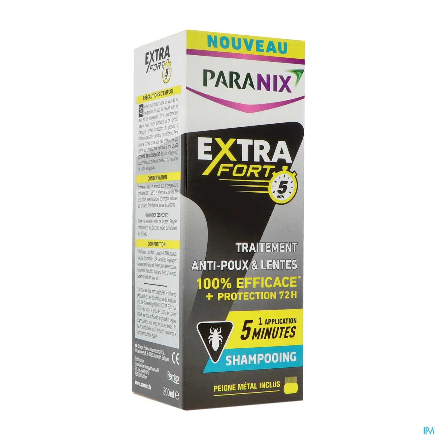 Shampoo Extra Forte 5 Minuti 200 mL