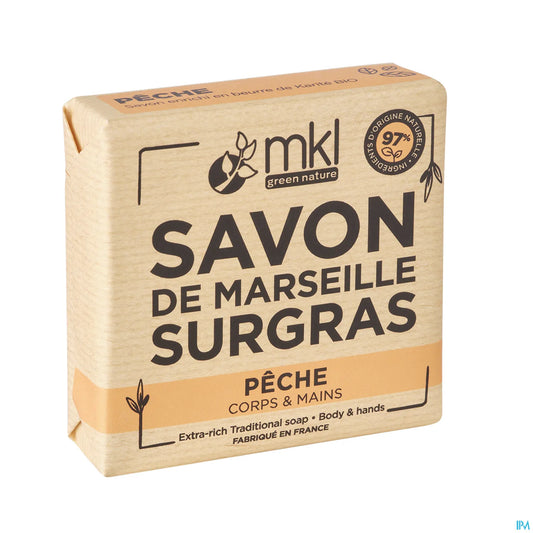 Sapone di Marsiglia Green Nature alla pesca 100 g