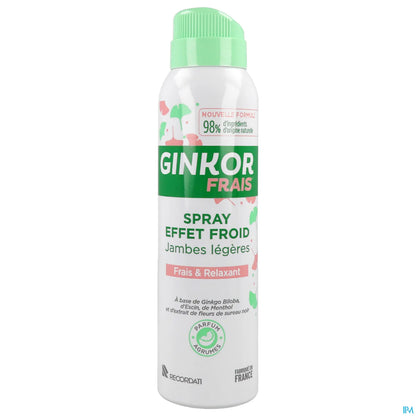 Ginkor Frais Cold Effect Spray for Light Legs 125 ml