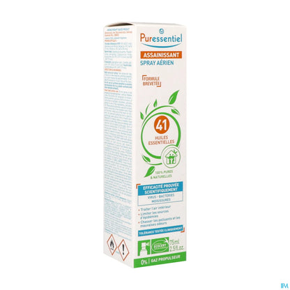 Assainissant Spray Aérien Aux 41 Huiles Essentielles 75ml