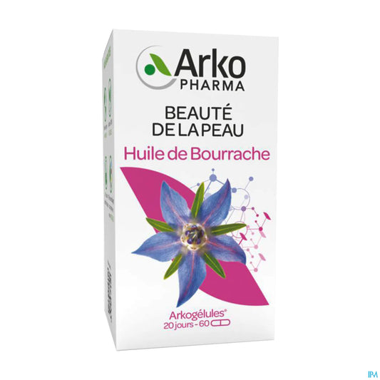 Arkogélules Organic Borage Oil Capsules 60
