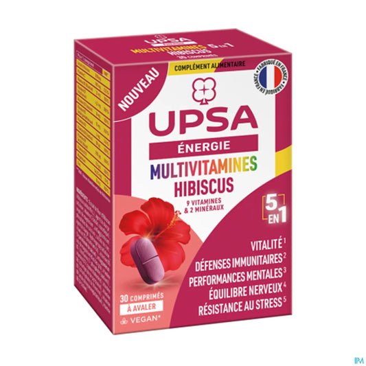 Multivitaminici energetici all'ibisco 30 compresse
