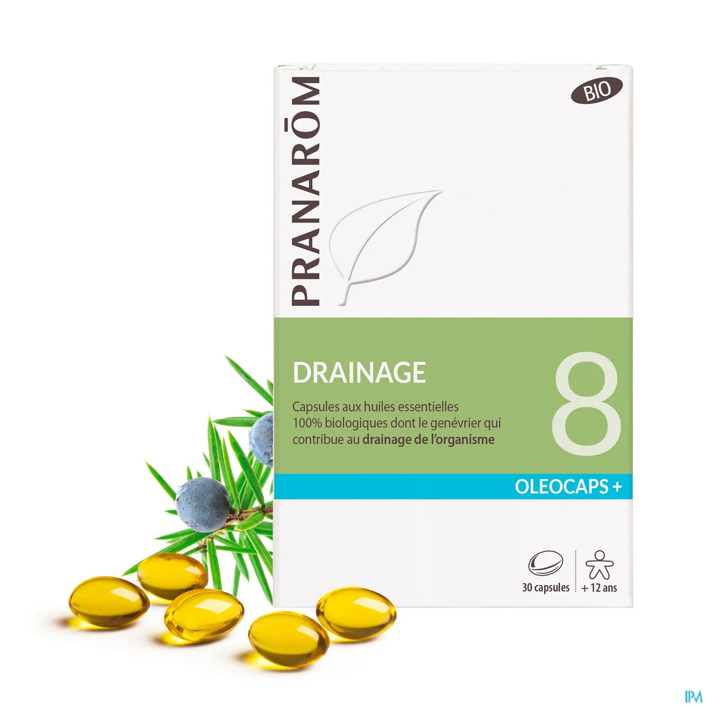 Oléocaps+ 8 Drenaggio Scatola da 30 Capsule