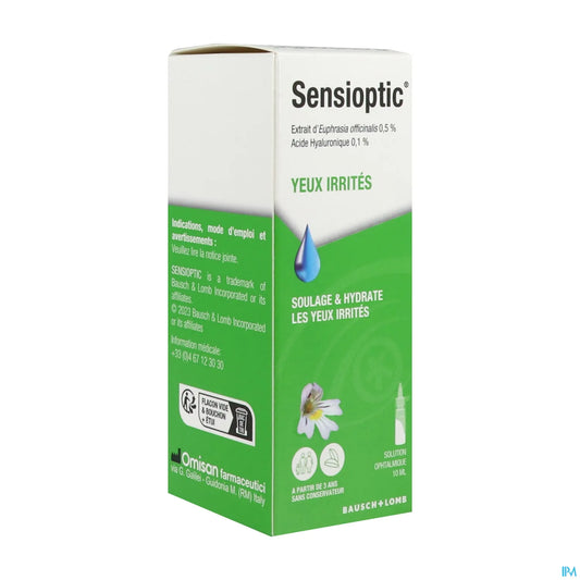 Sensioptic Solution Yeux Irrités 10ml