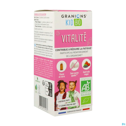 Kid Bio Vitalité Sirop 125ml