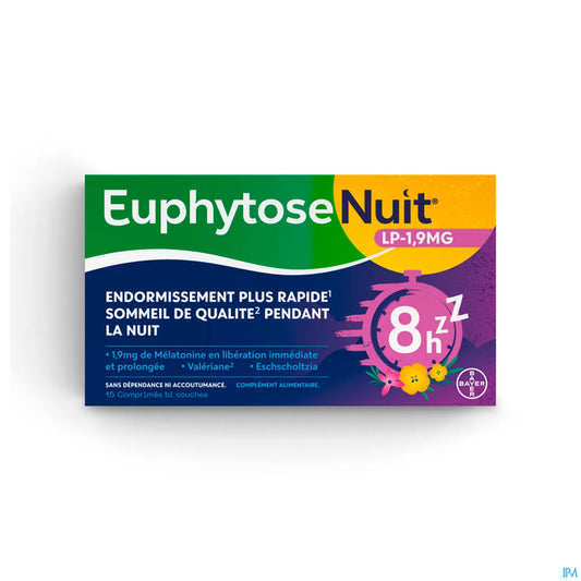 Health Euphytose Night LP 1.9mg 30 Tablets