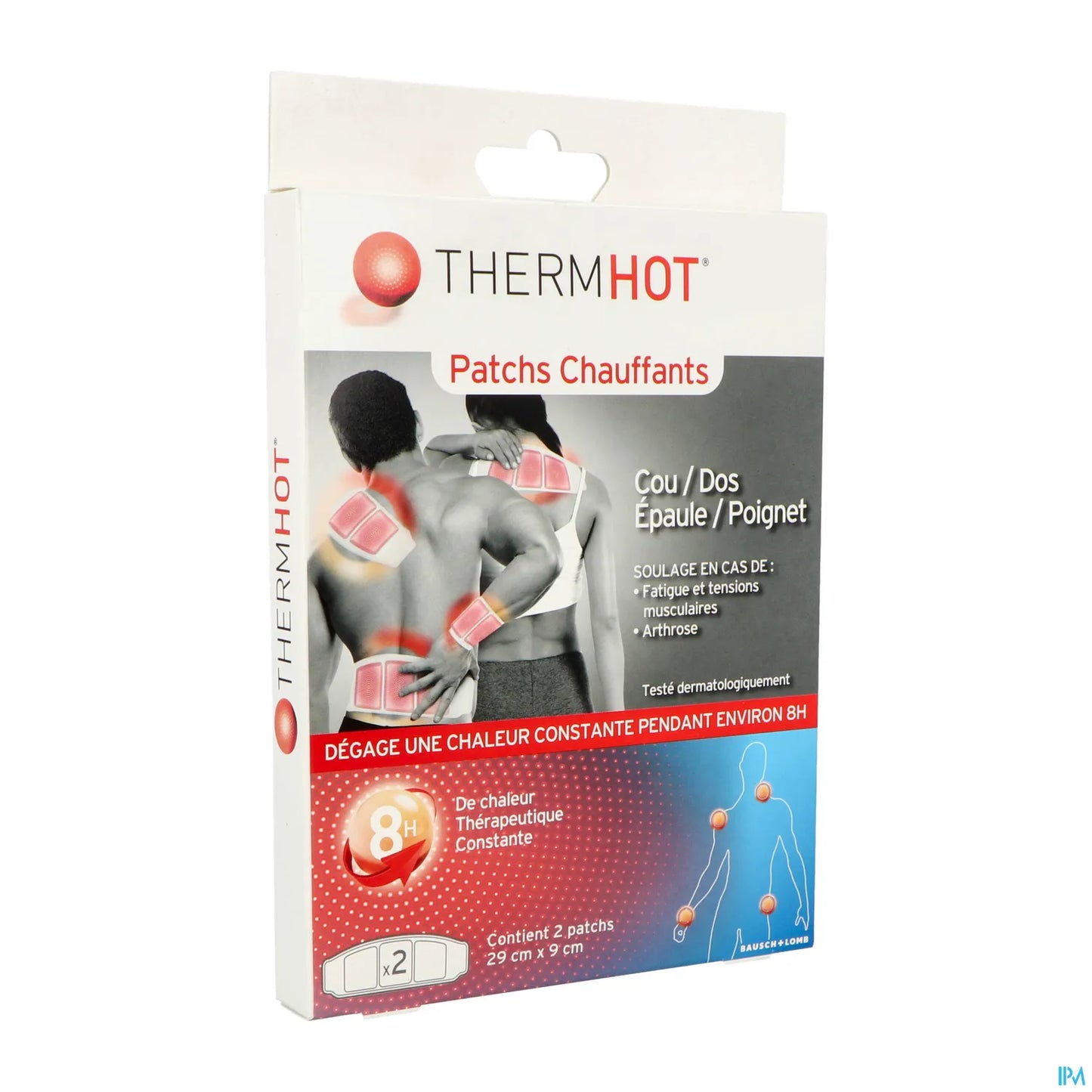 Therm°Hot Heating Patches Neck/Back/Shoulder/Wrist x 2