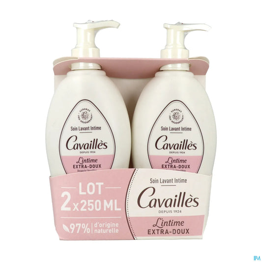 Rogé Cavaillès Soin Lavant Intime Extra-Doux Lot de 2 x 250 ml