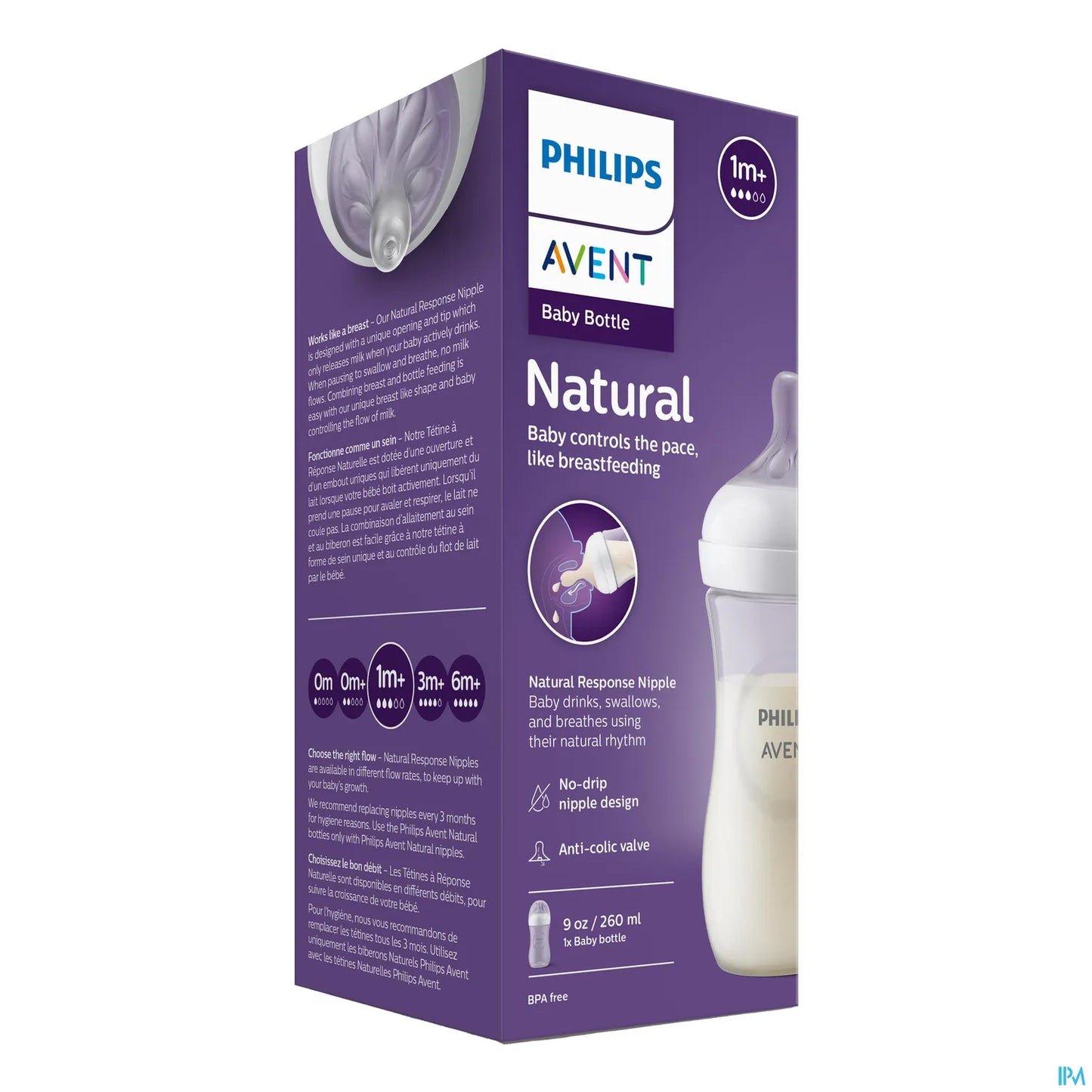 Biberon Philips Avent Natural Response 260ml