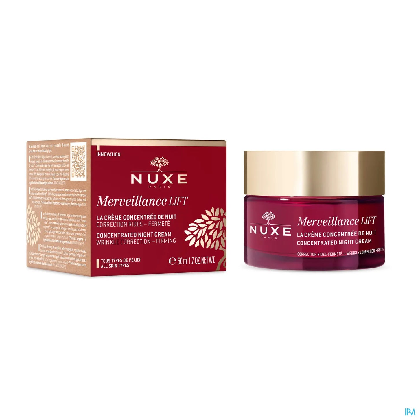 Merveillance Lift Crème Concentrée de Nuit 50ml