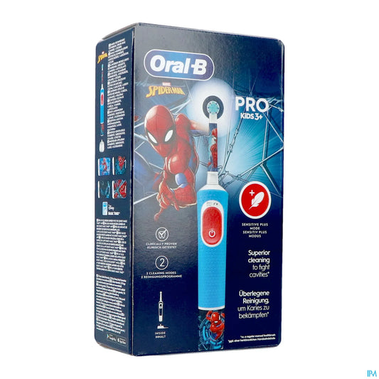 Spider Man Pro Kids Electric Toothbrush 3 Years and Up 1 Unit
