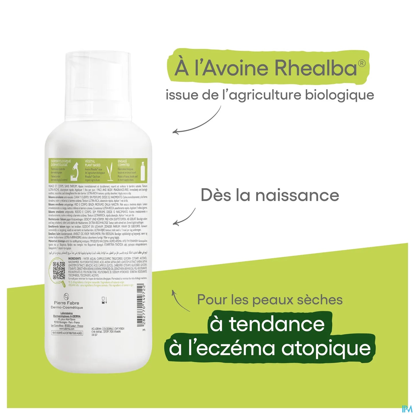 Exomega Control Balsamo emolliente antiprurito 400 ml