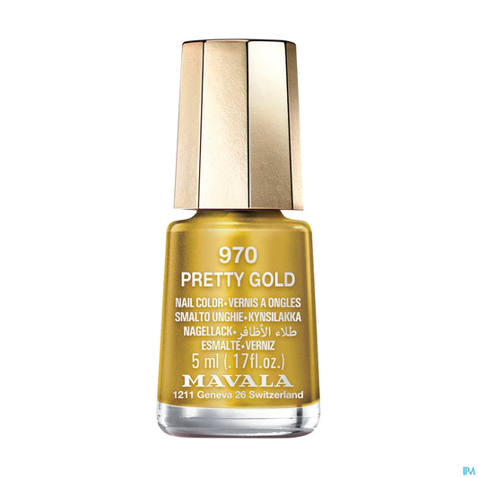 Smalto per unghie Mini Color Pretty Gold 5ml