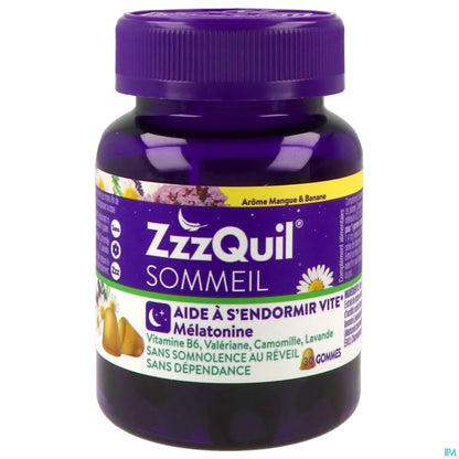 Sommeil 30 Gommes Arôme Mangue Banane