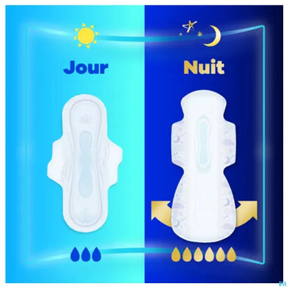 Always Serviettes Ultra Jour et Nuit 10 unités