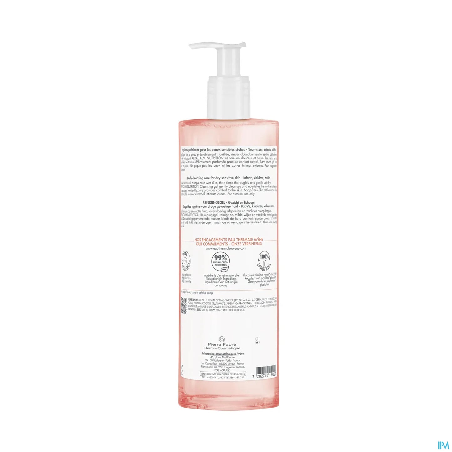 Xeracalm Nutrition Gel Nettoyant 750ml