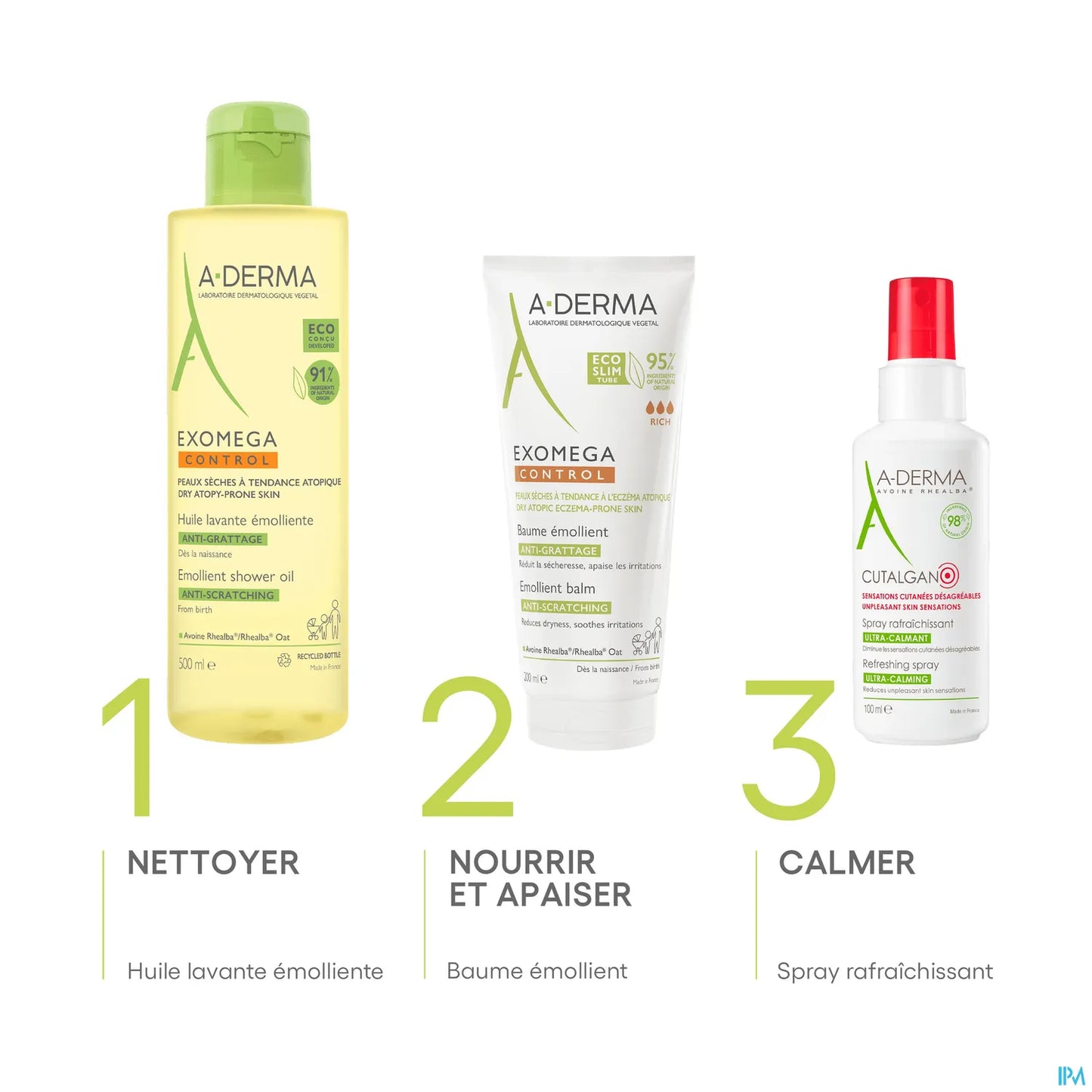 Exomega Control Baume Émollient 200 ml