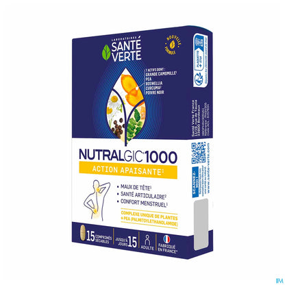 Nutralgic 1000 Comprimés Sécables 15 Unités