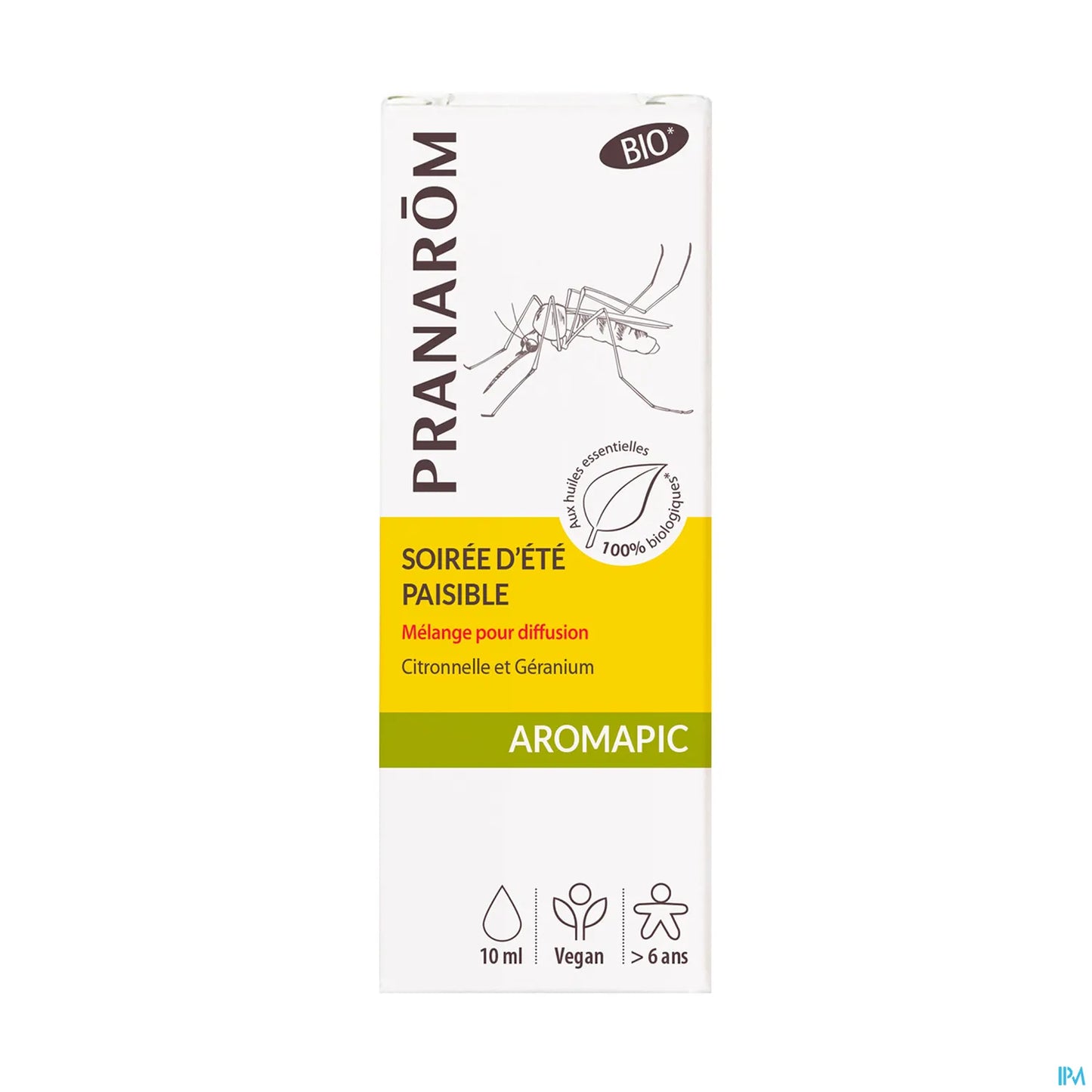 Aromapic Soirée d'Été Paisible Mélange pour Diffusion Bio 10ml