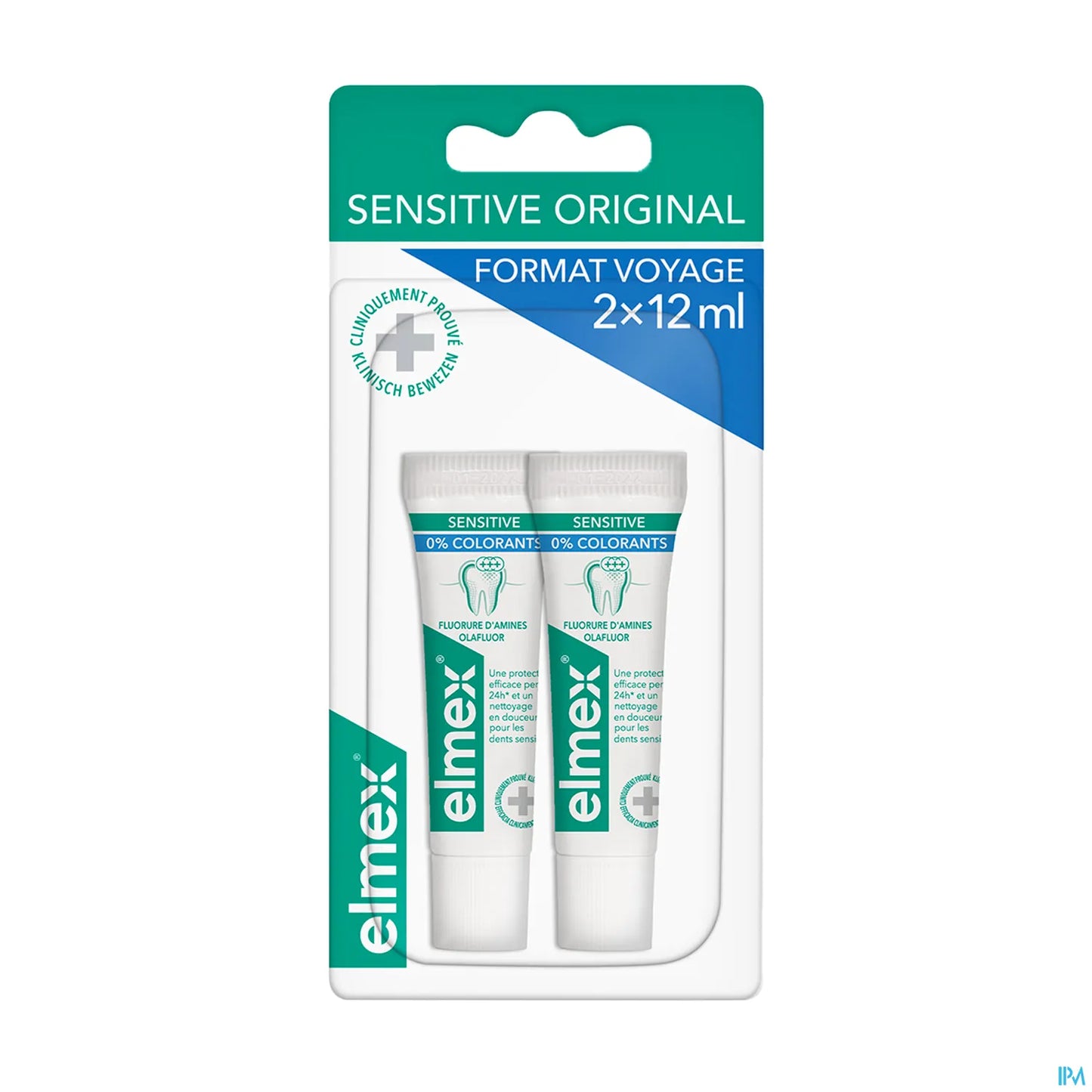 Sensitive Toothpaste Travel Size 2x12ml