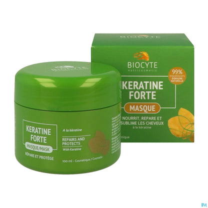 Maschera per capelli alla cheratina forte 100 ml