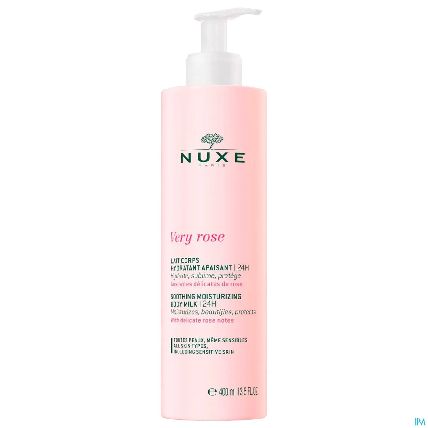 Very Rose Soothing Moisturising Body Milk 400ml