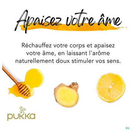 Infusion Citron Gingembre Miel de Manuka 20 Sachets