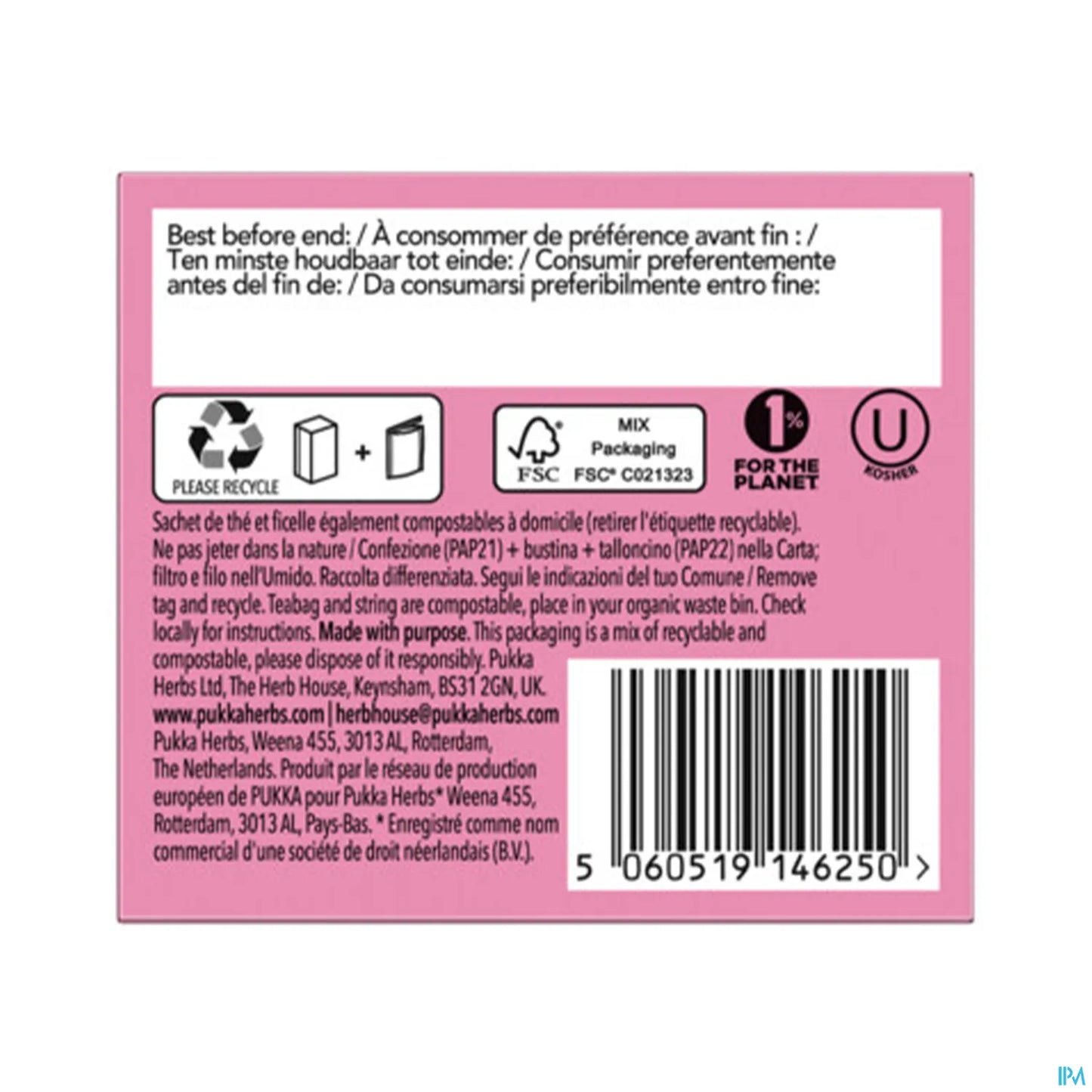 Organic Elderberry Enchanted Night Infusion 20 Bags