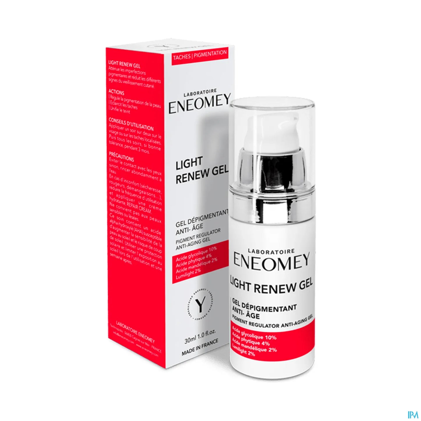 Gel depigmentante anti-età Light Renew 30 ml