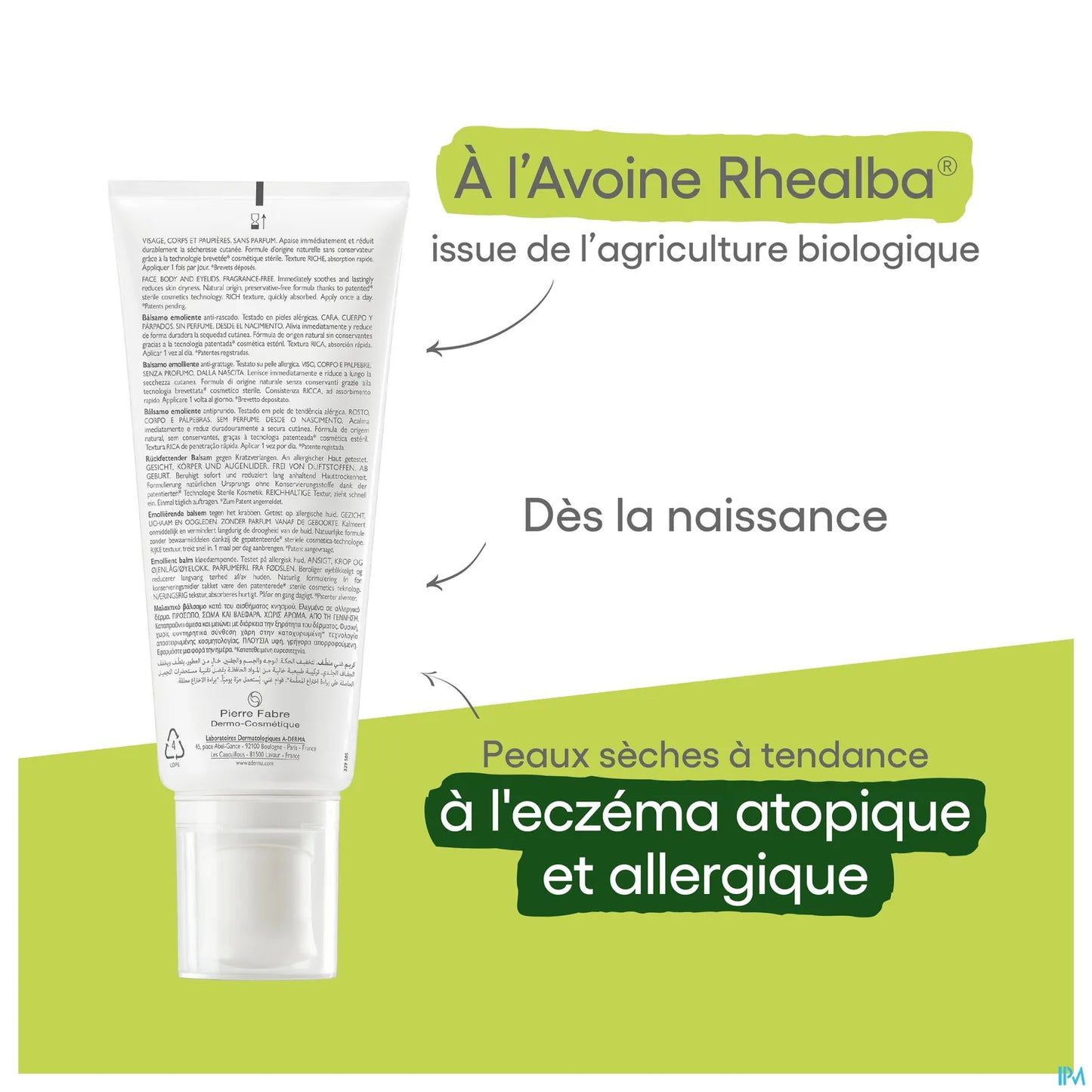 Exomega Allergo Anti-Itch Emollient Balm 200ml