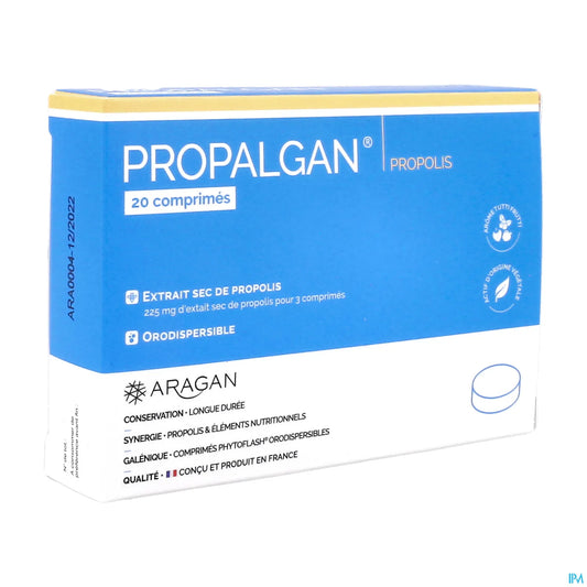 Propalgan Propolis - Compresse orodispersibili per adulti 20 unità