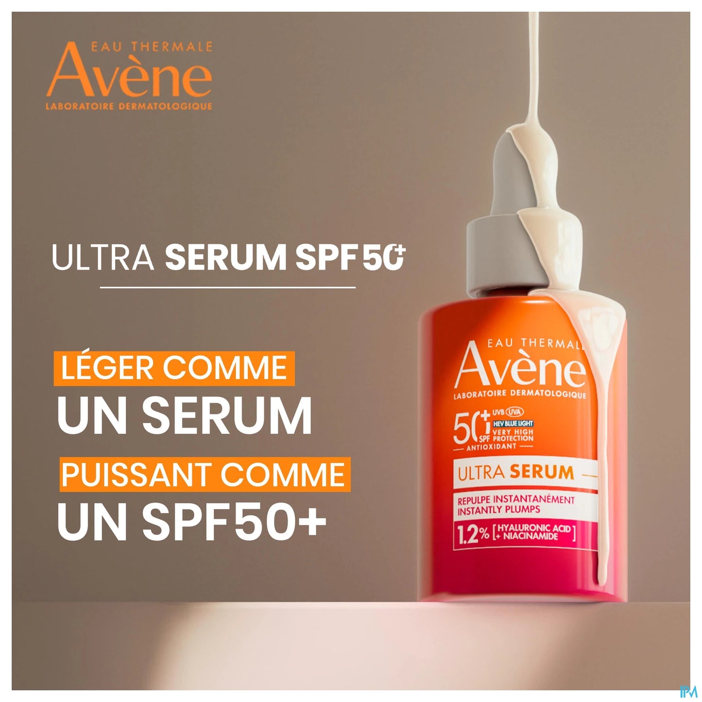 Avène Ultra Sérum Repulpant Solaire SPF 50+ 30 mL