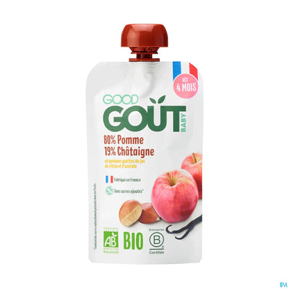 Organic Apple Chestnut Baby Compote 120g