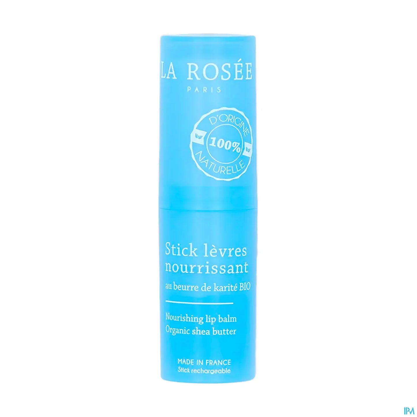 Stick Lèvres Nourrissant Rechargeable Beurre de Karité Bio 4,5g