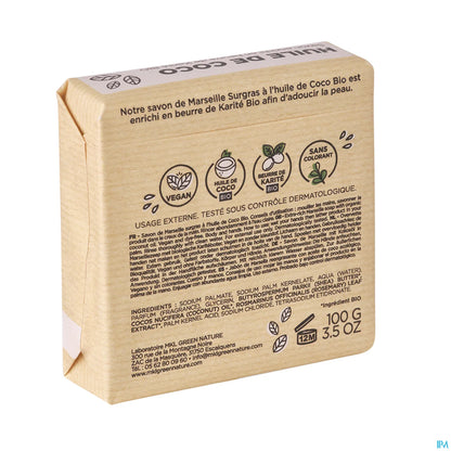 Sapone di Marsiglia al cocco 100 g