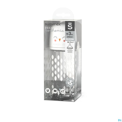 Biberon in vetro Bonhomia da 240 ml