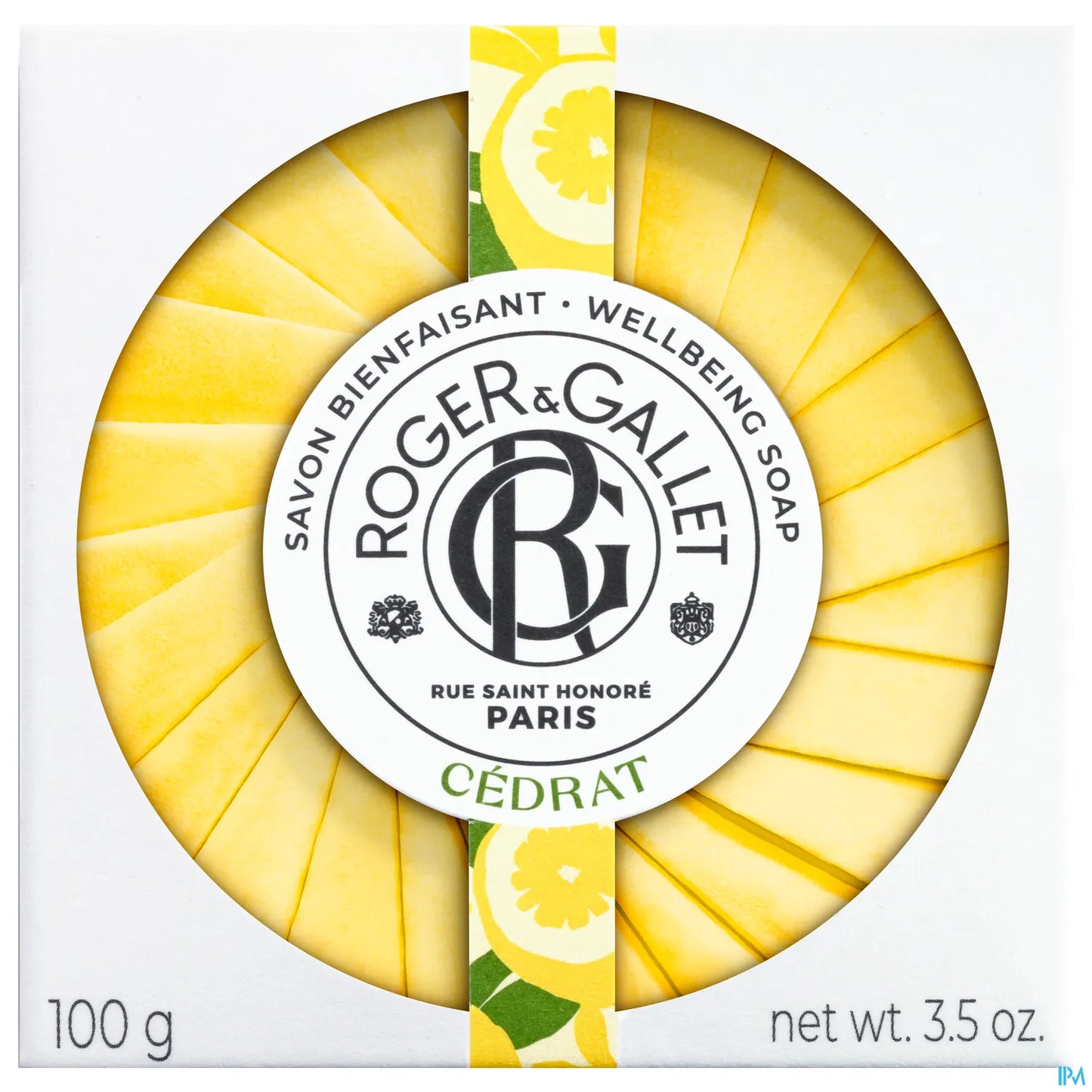 Savon Solide Parfumé Fraîcheur au Cédrat 100g