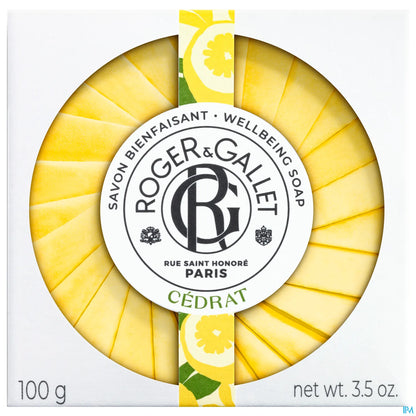 Savon Solide Parfumé Fraîcheur au Cédrat 100g